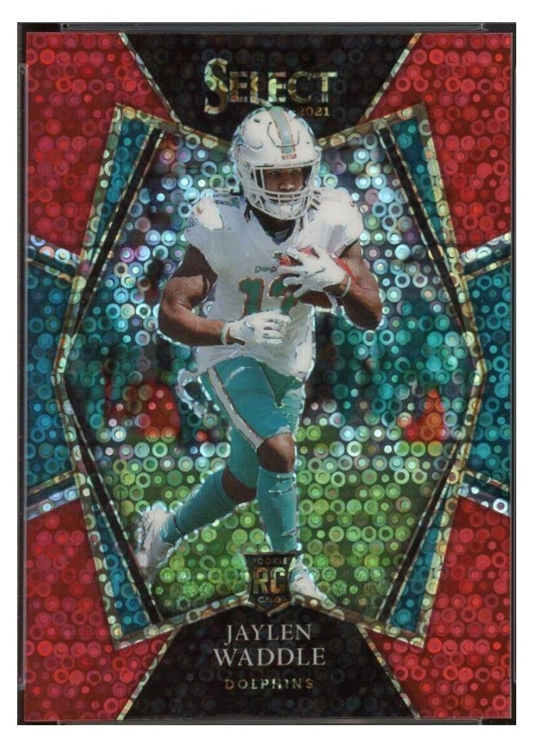 2021 Panini Select Base Set Jaylen Waddle #148 card