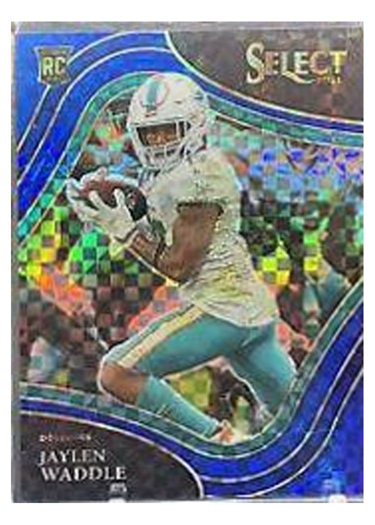 2021 Panini Select Base Set Jaylen Waddle #348 card