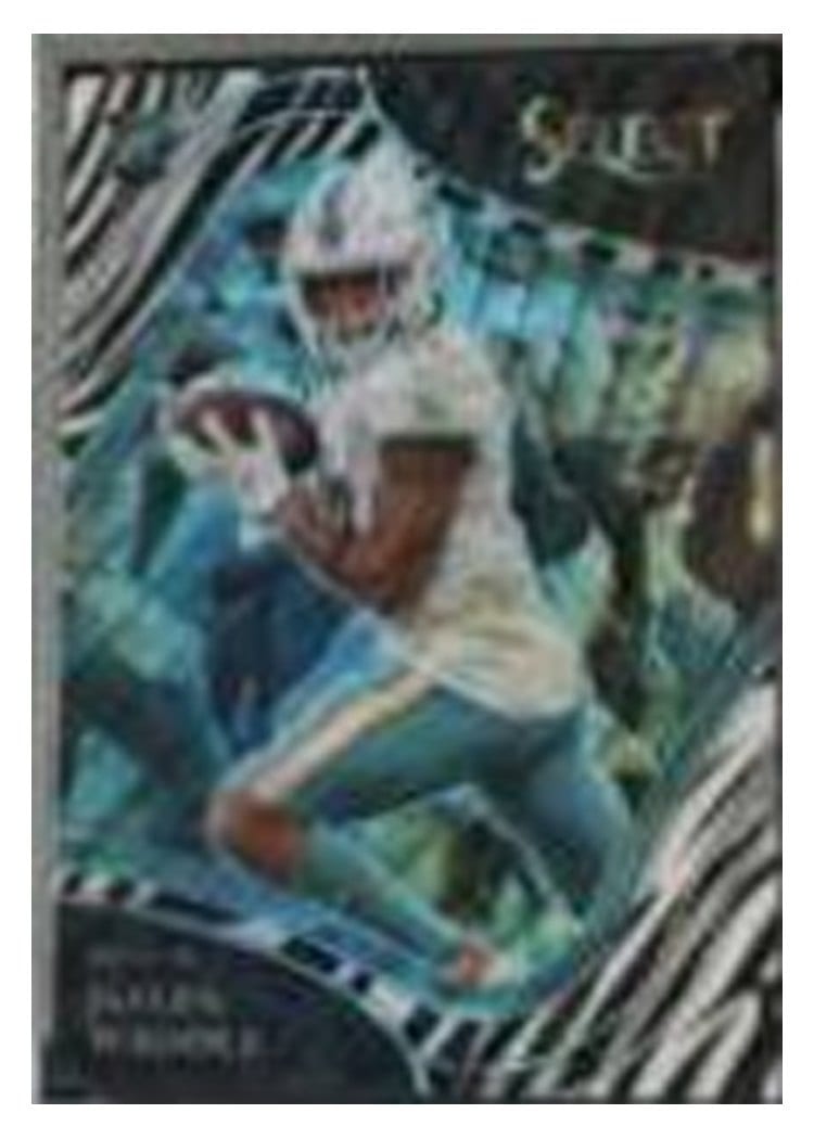 2021 Panini Select Base Set Jaylen Waddle #348 card