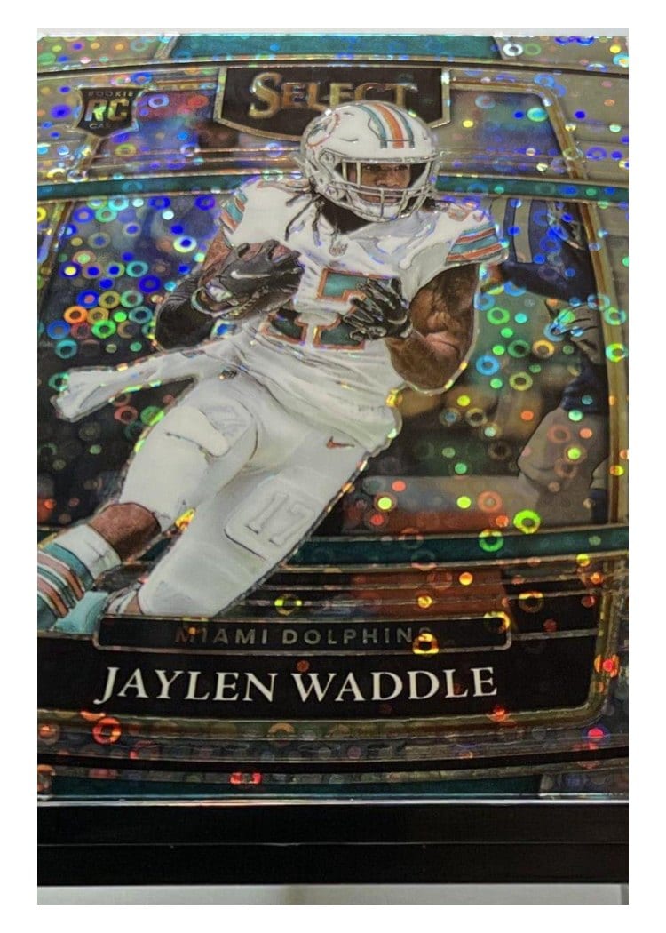 2021 Panini Select Base Set Jaylen Waddle #48 card