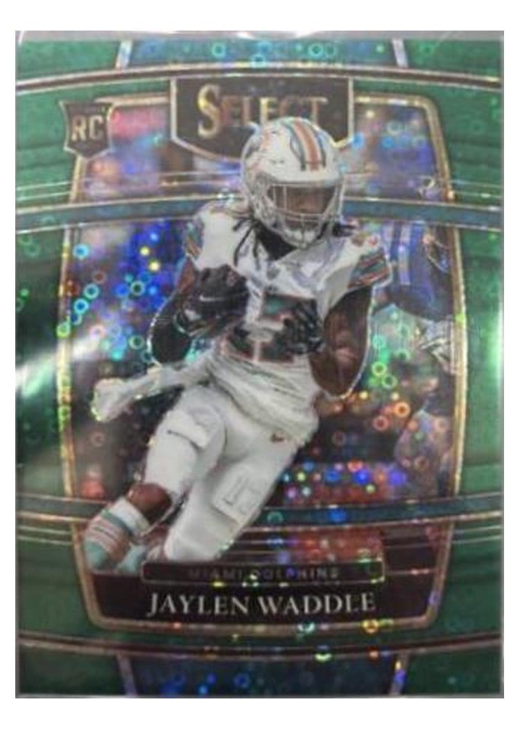 2021 Panini Select Base Set Jaylen Waddle #48 card