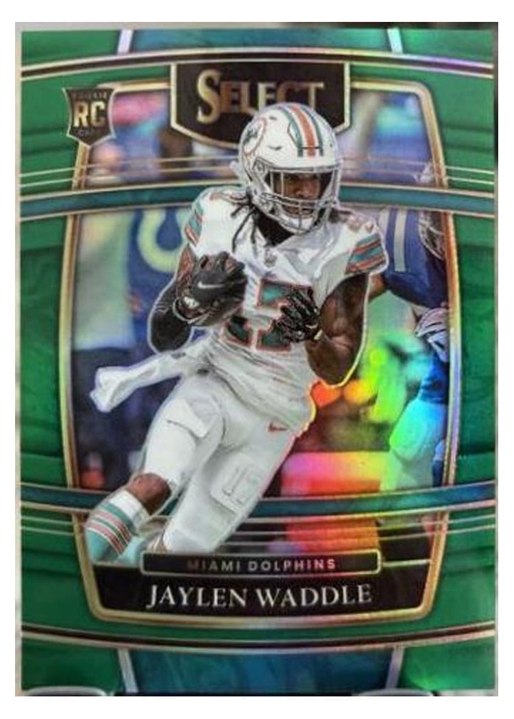 2021 Panini Select Base Set Jaylen Waddle #48 card