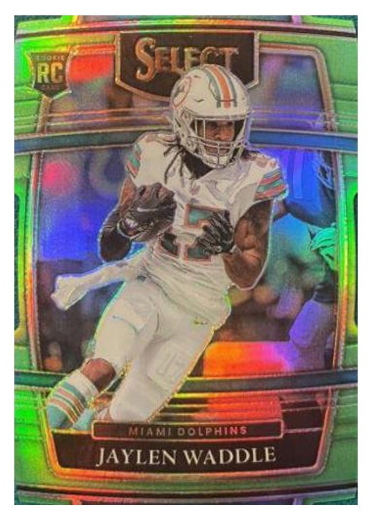 2021 Panini Select Base Set Jaylen Waddle #48 card