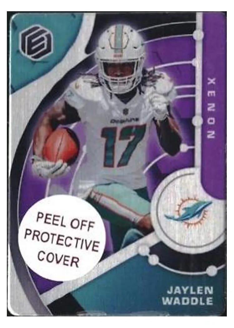 2022 Panini Elements Base Set Jaylen Waddle #5 card