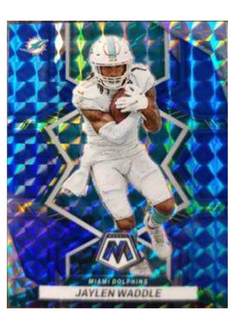 2022 Panini Mosaic Base Set Jaylen Waddle #122 card