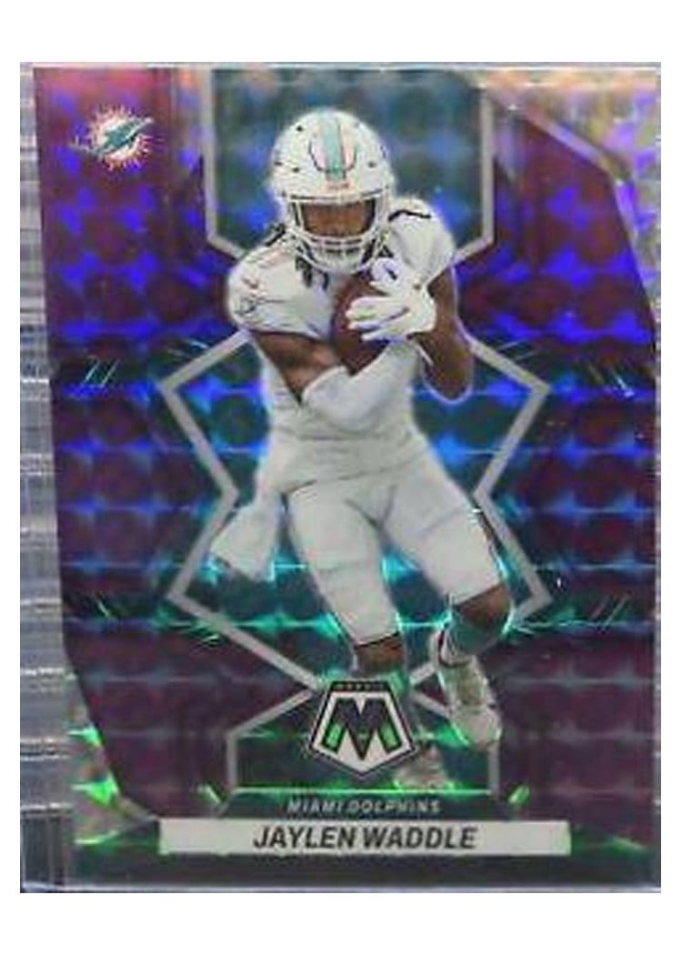 2022 Panini Mosaic Base Set Jaylen Waddle #122 card