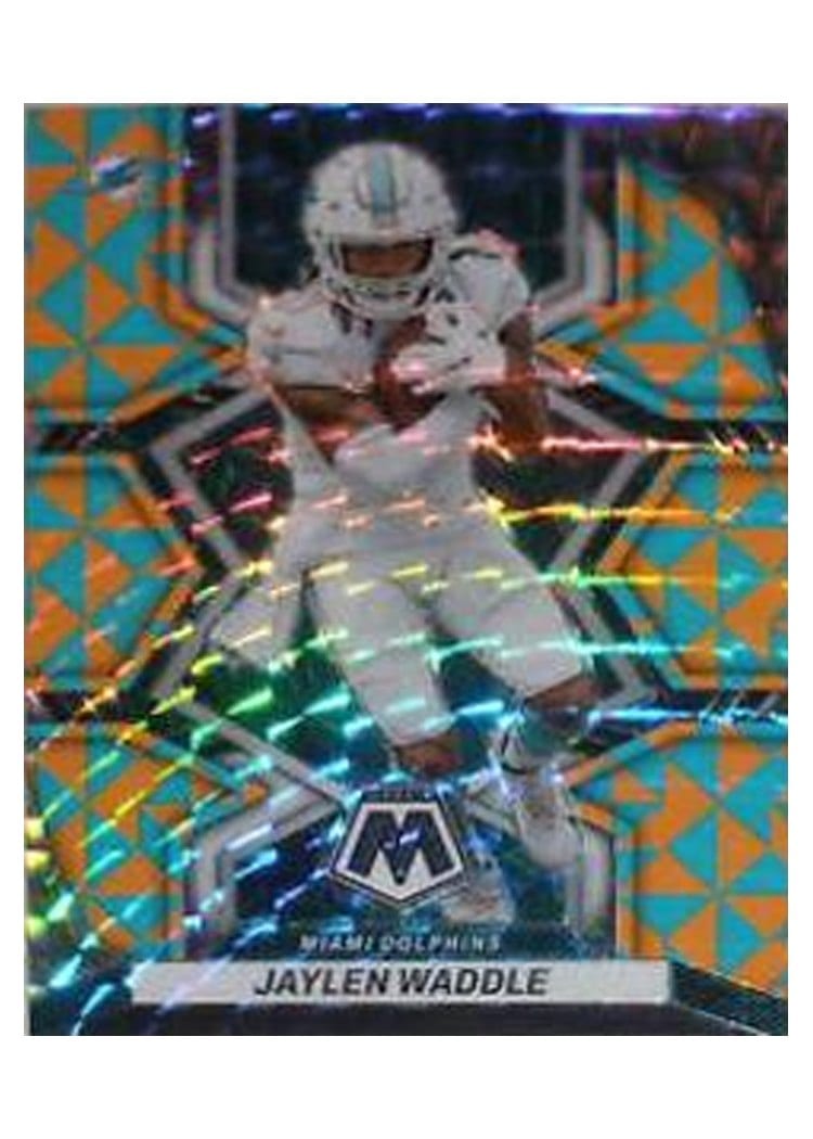 2022 Panini Mosaic Base Set Jaylen Waddle #122 card
