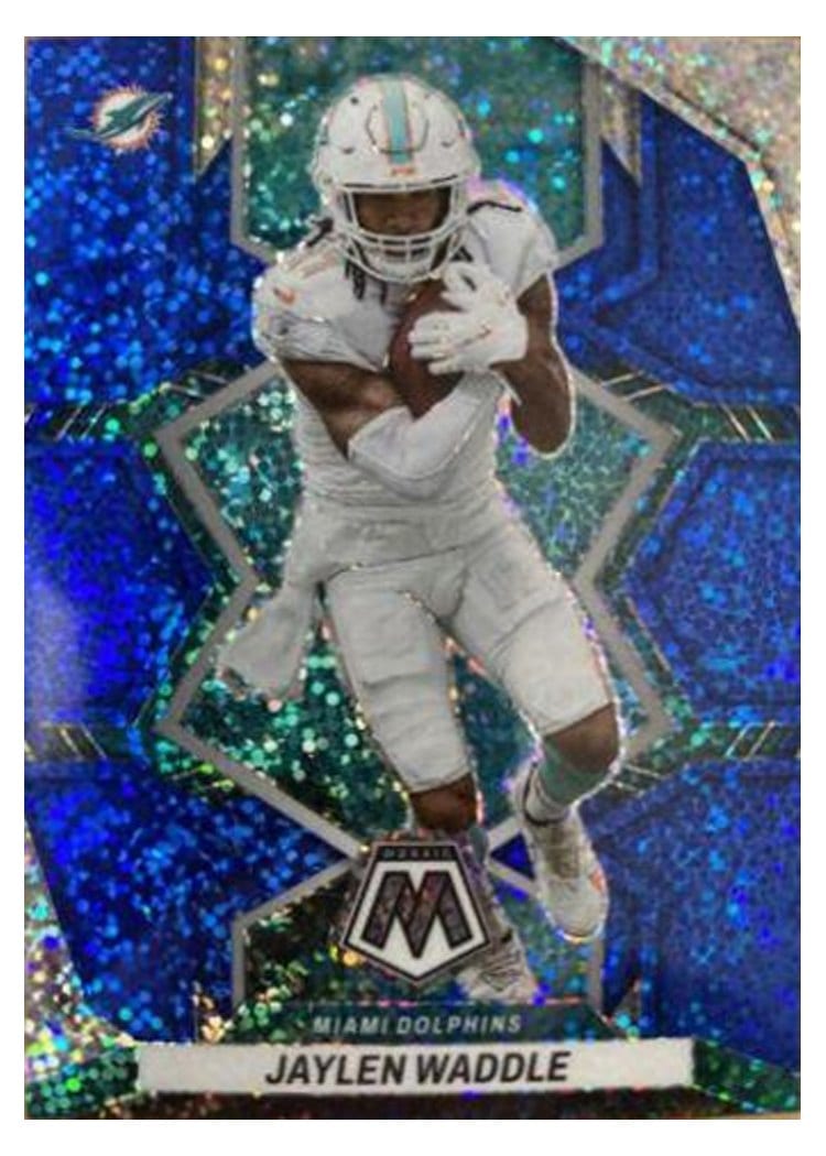 2022 Panini Mosaic Base Set Jaylen Waddle #122 card