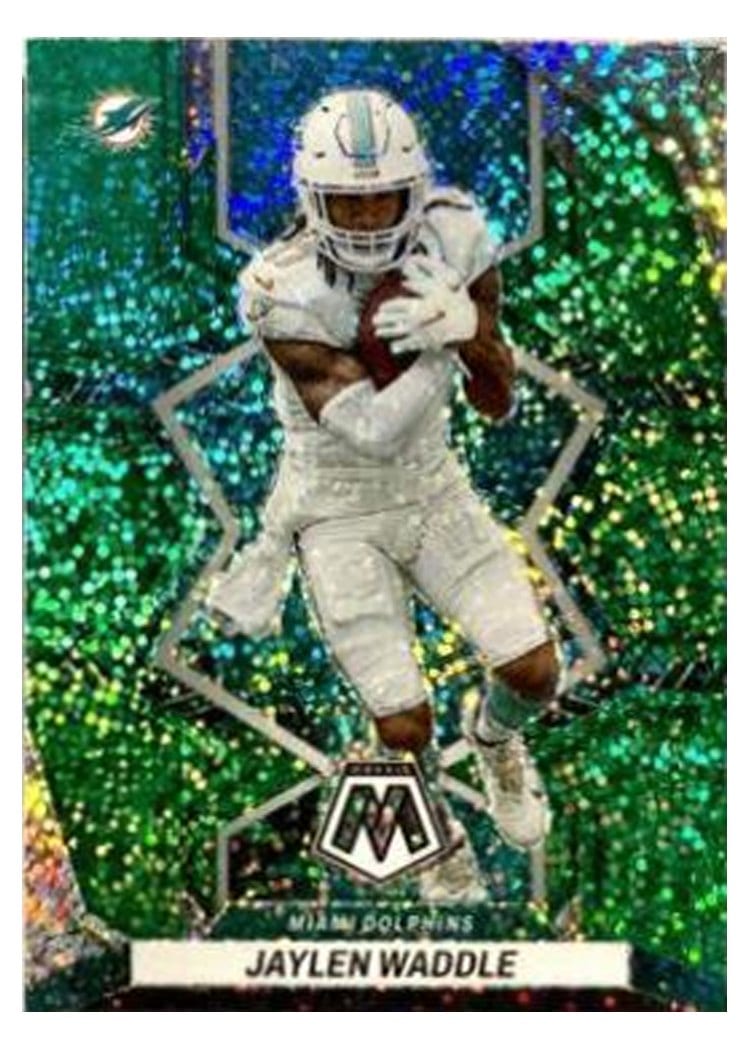 2022 Panini Mosaic Base Set Jaylen Waddle #122 card