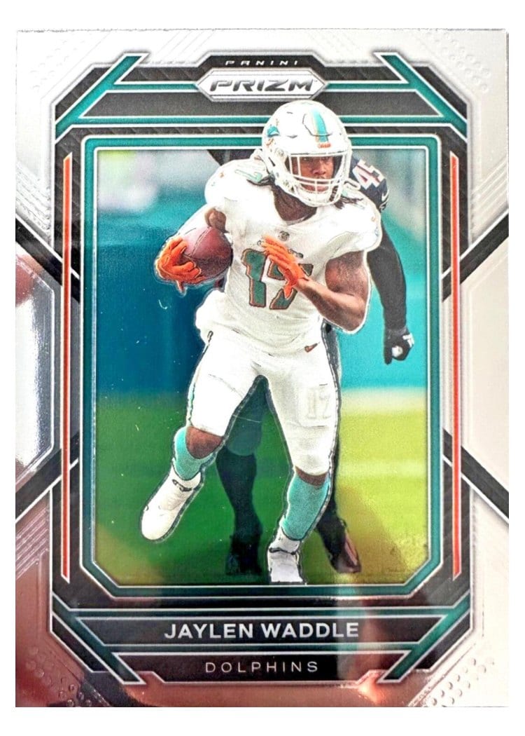 2022 Panini Prizm Base Set Jaylen Waddle #181 card