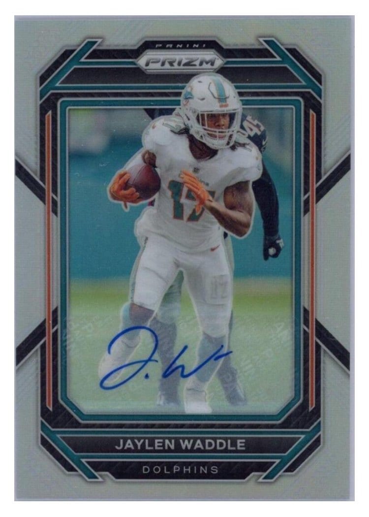 2022 Panini Prizm Base Set Jaylen Waddle #181 card
