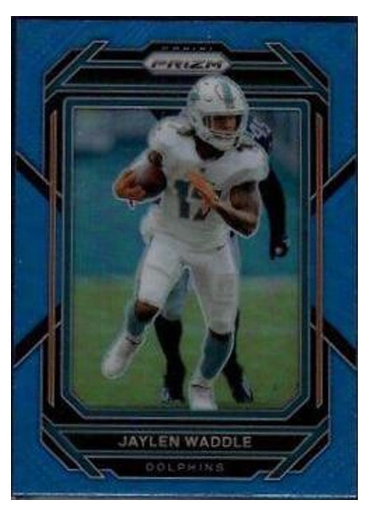 2022 Panini Prizm Base Set Jaylen Waddle #181 card