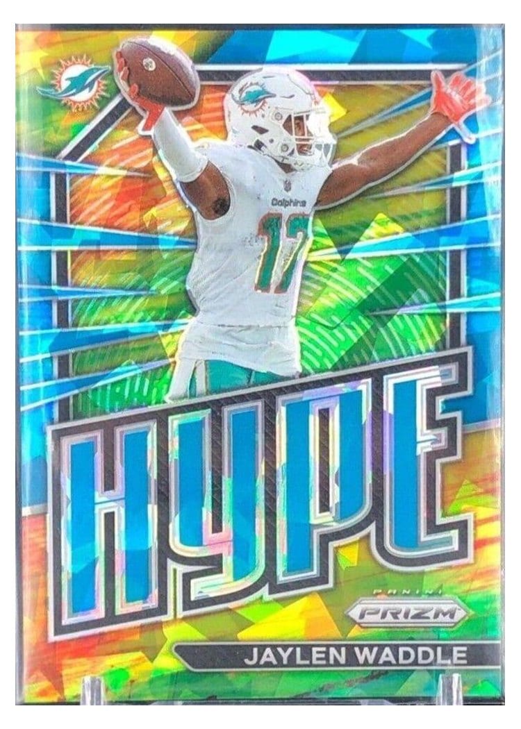 2022 Panini Prizm Base Set Jaylen Waddle #181 card