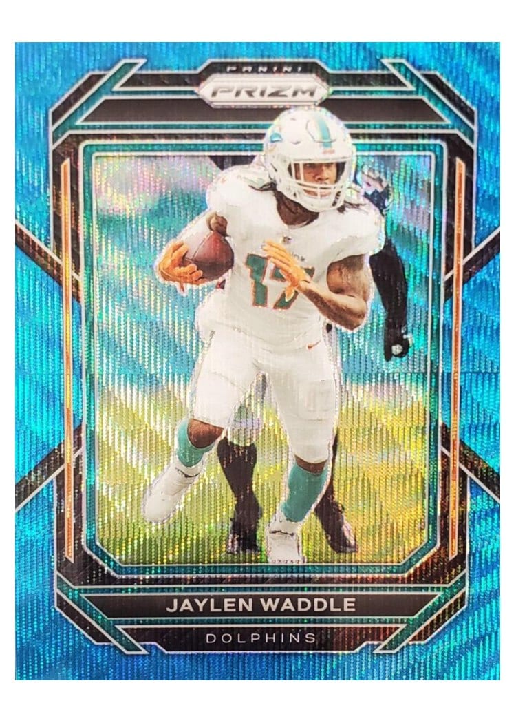 2022 Panini Prizm Base Set Jaylen Waddle #181 card