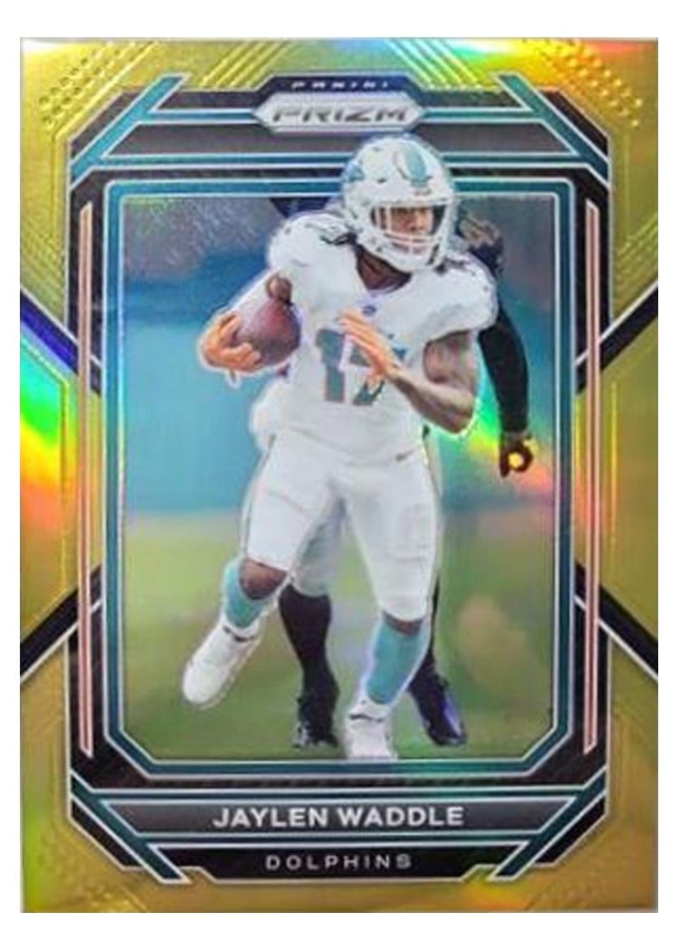 2022 Panini Prizm Base Set Jaylen Waddle #181 card