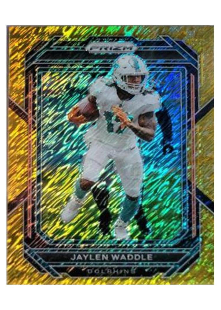 2022 Panini Prizm Base Set Jaylen Waddle #181 card