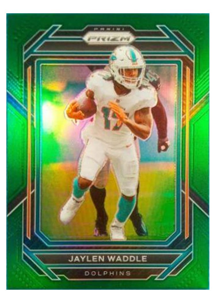 2022 Panini Prizm Base Set Jaylen Waddle #181 card