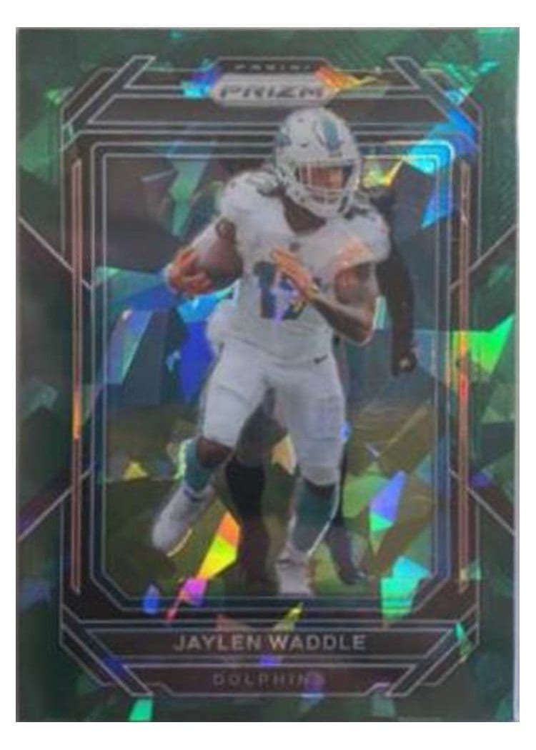2022 Panini Prizm Base Set Jaylen Waddle #181 card