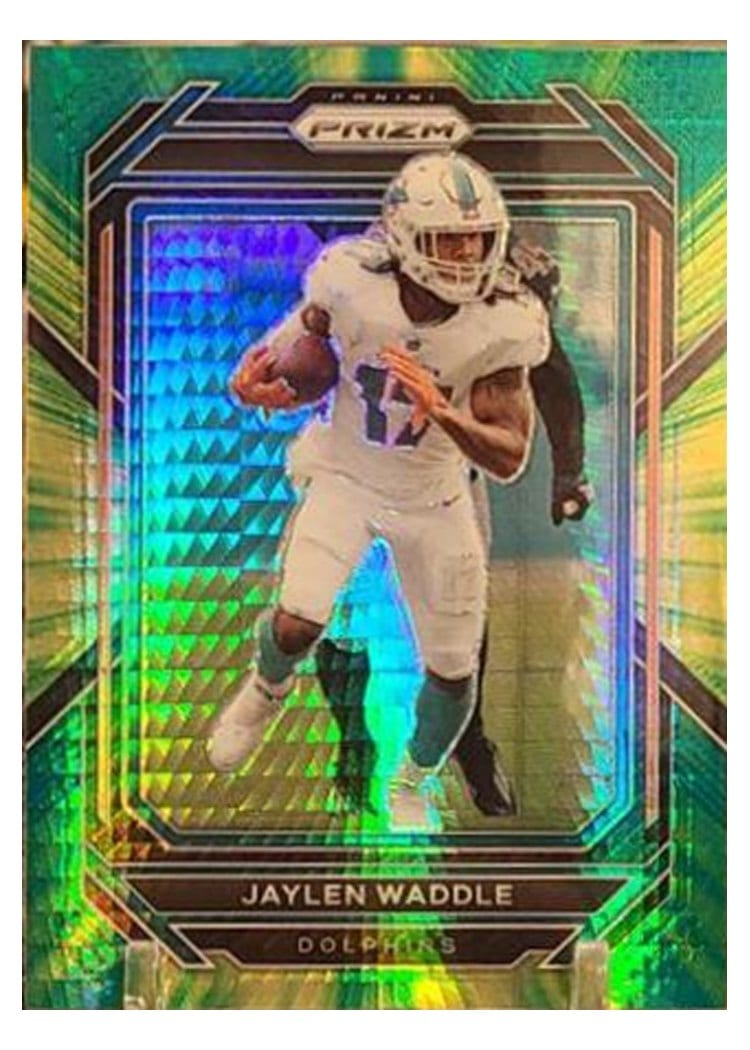 2022 Panini Prizm Base Set Jaylen Waddle #181 card