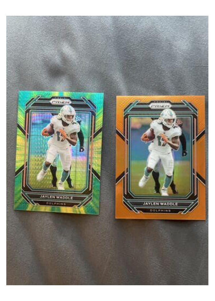 2022 Panini Prizm Base Set Jaylen Waddle #181 card