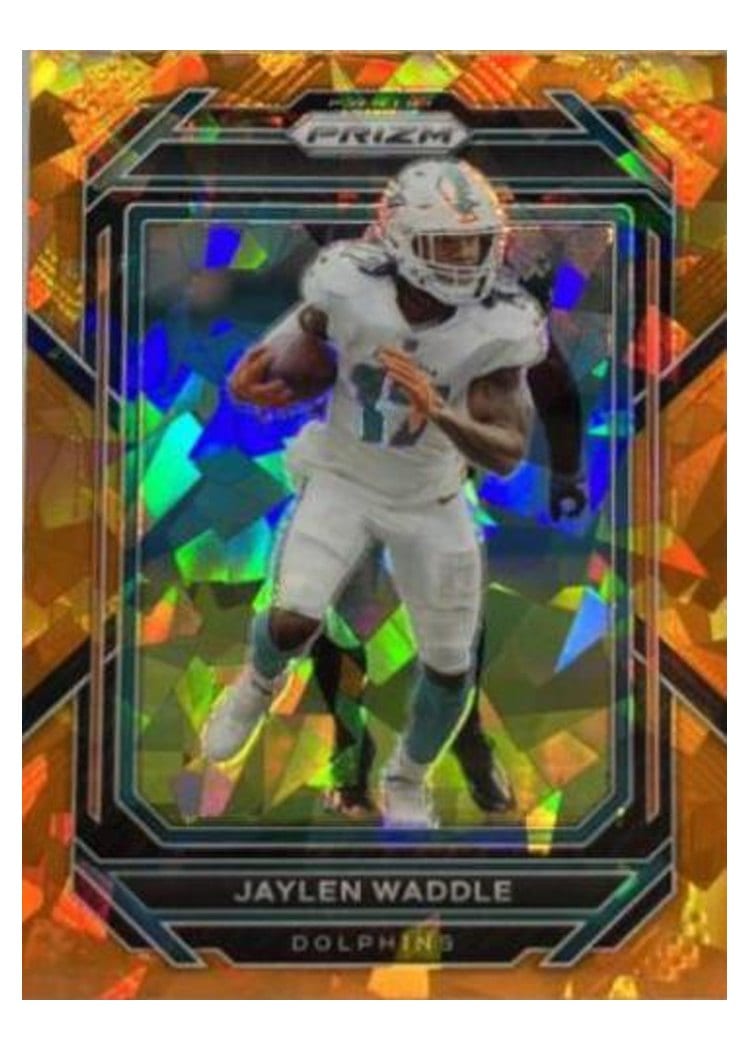 2022 Panini Prizm Base Set Jaylen Waddle #181 card