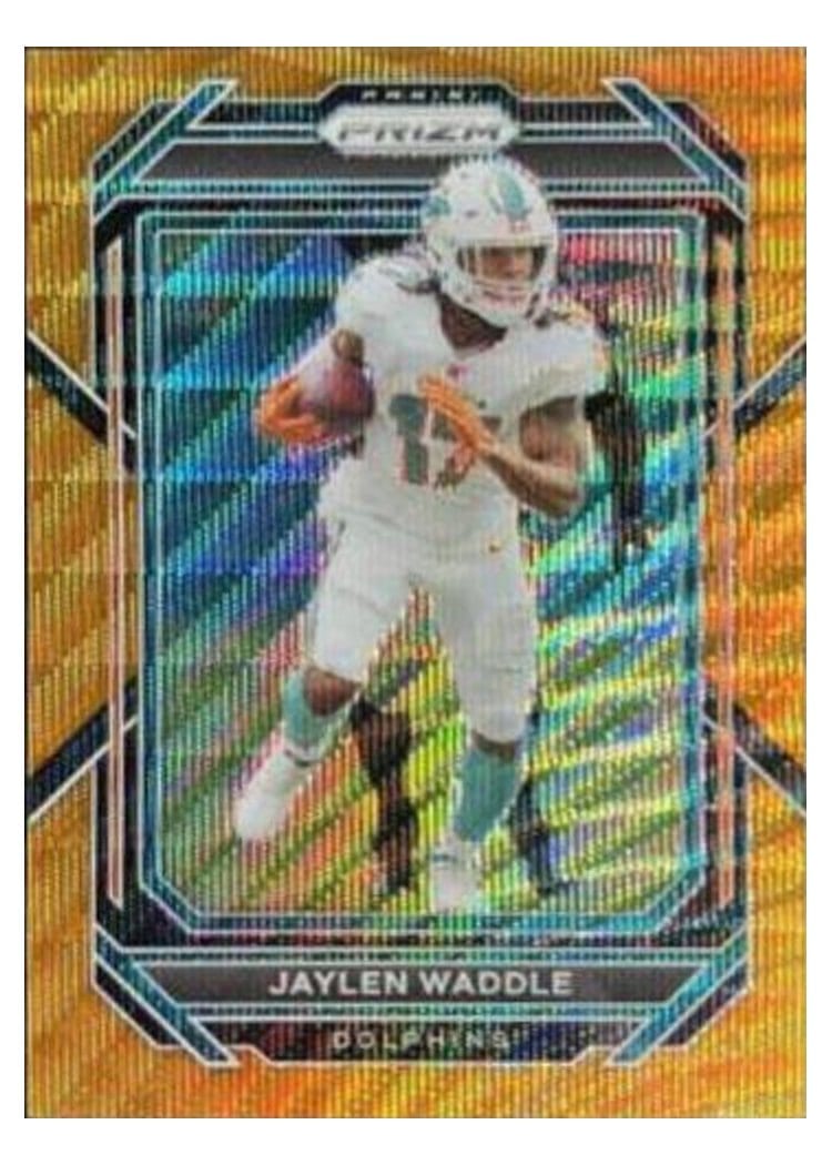 2022 Panini Prizm Base Set Jaylen Waddle #181 card