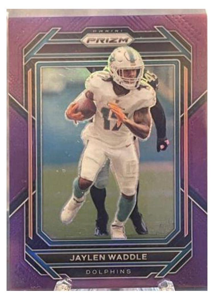 2022 Panini Prizm Base Set Jaylen Waddle #181 card