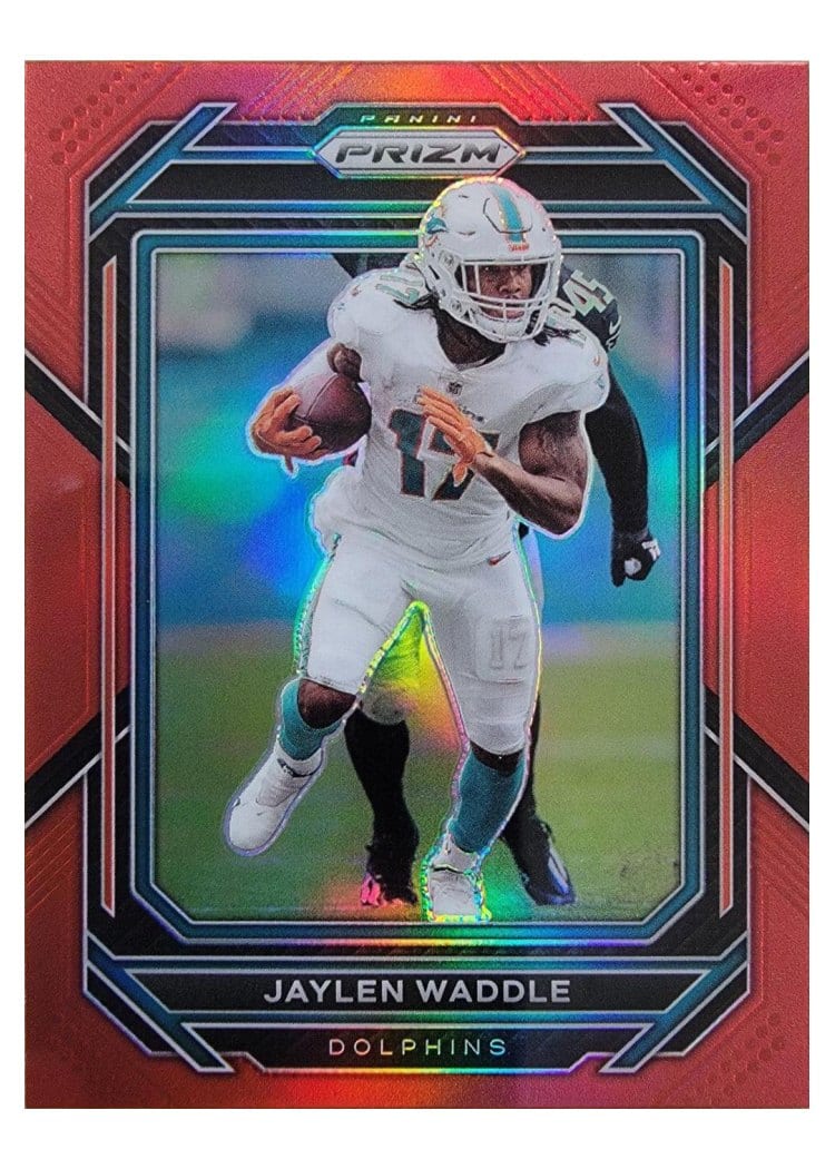 2022 Panini Prizm Base Set Jaylen Waddle #181 card