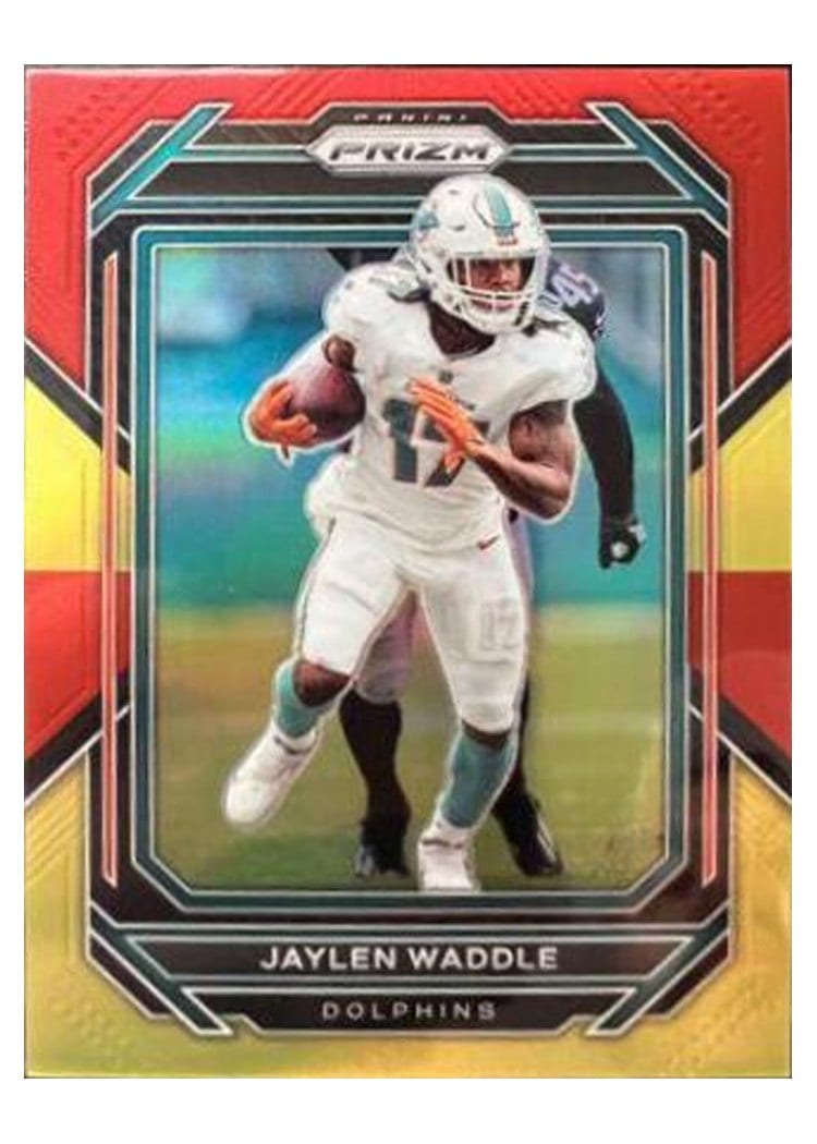 2022 Panini Prizm Base Set Jaylen Waddle #181 card