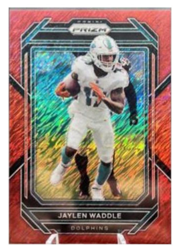 2022 Panini Prizm Base Set Jaylen Waddle #181 card