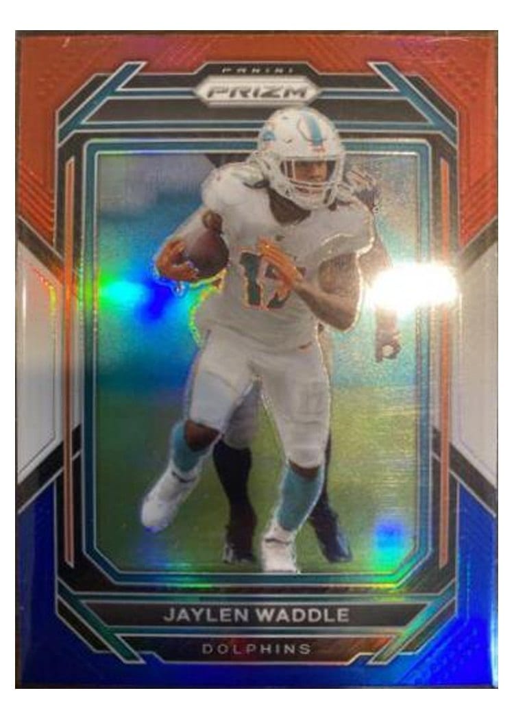 2022 Panini Prizm Base Set Jaylen Waddle #181 card