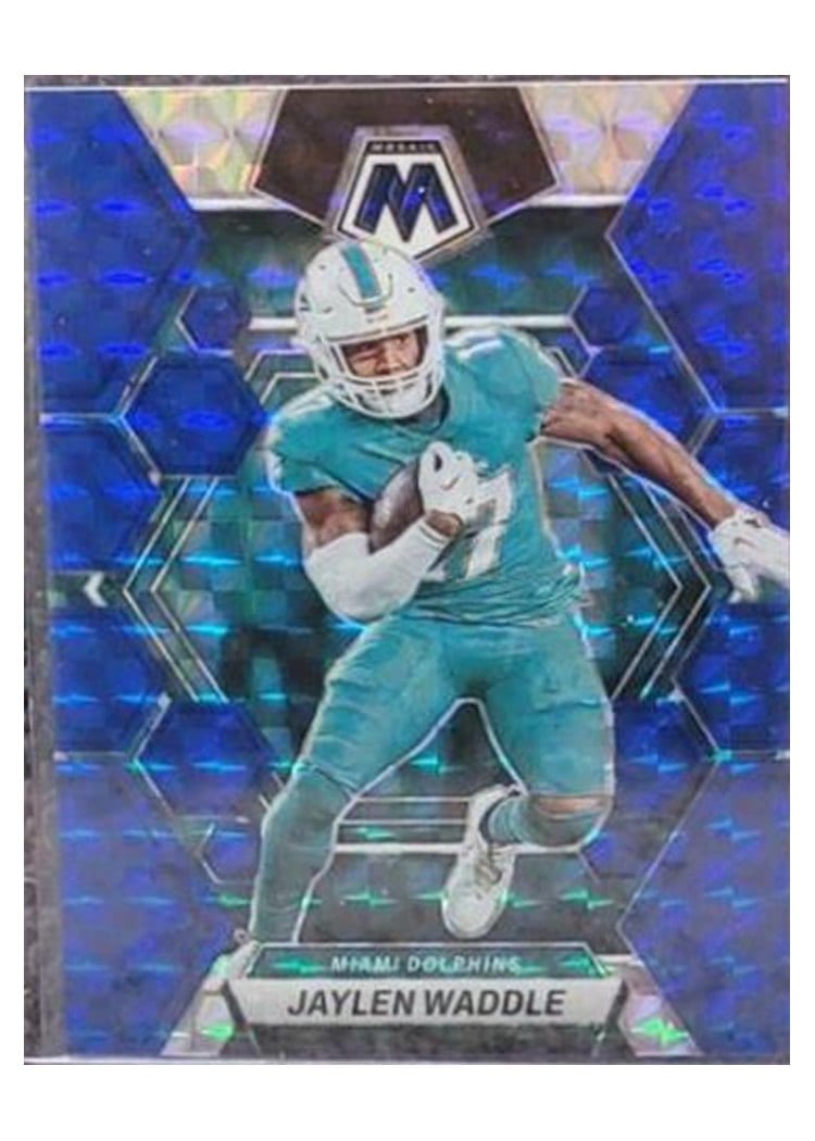 2023 Panini Mosaic Base Set Jaylen Waddle #145 card