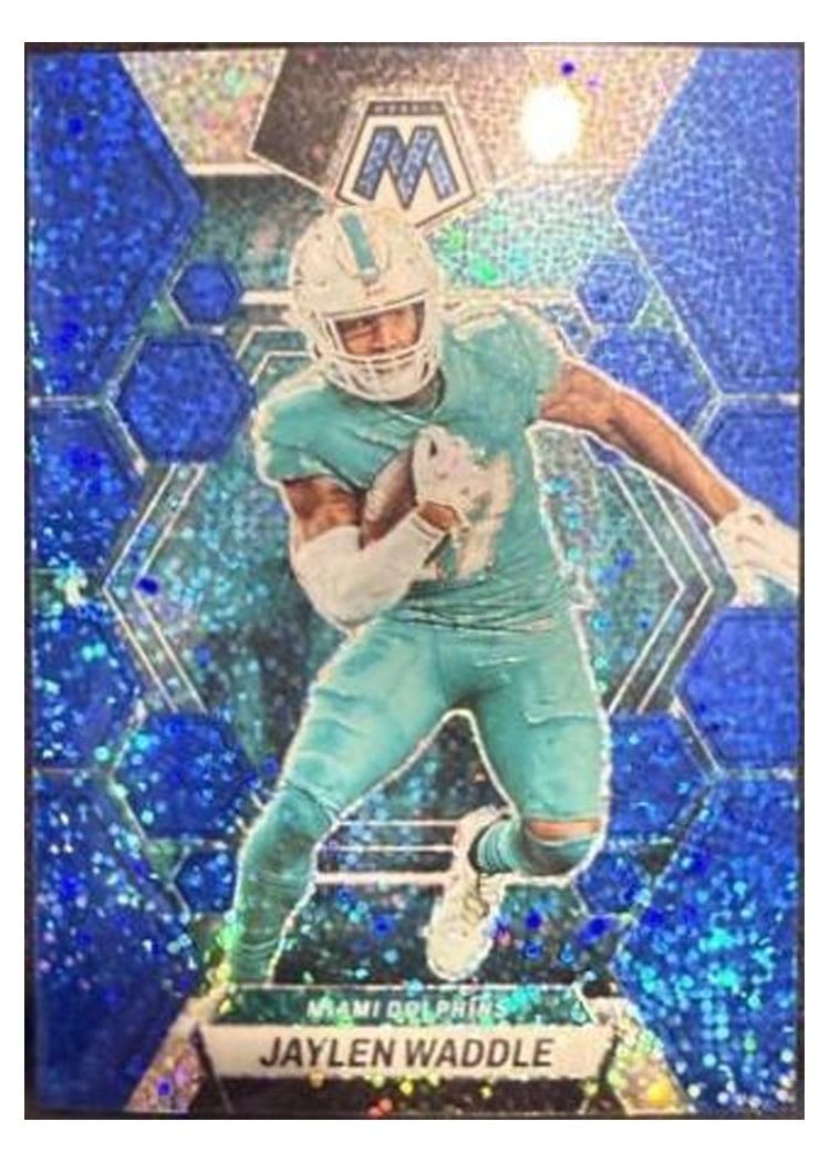 2023 Panini Mosaic Base Set Jaylen Waddle #145 card