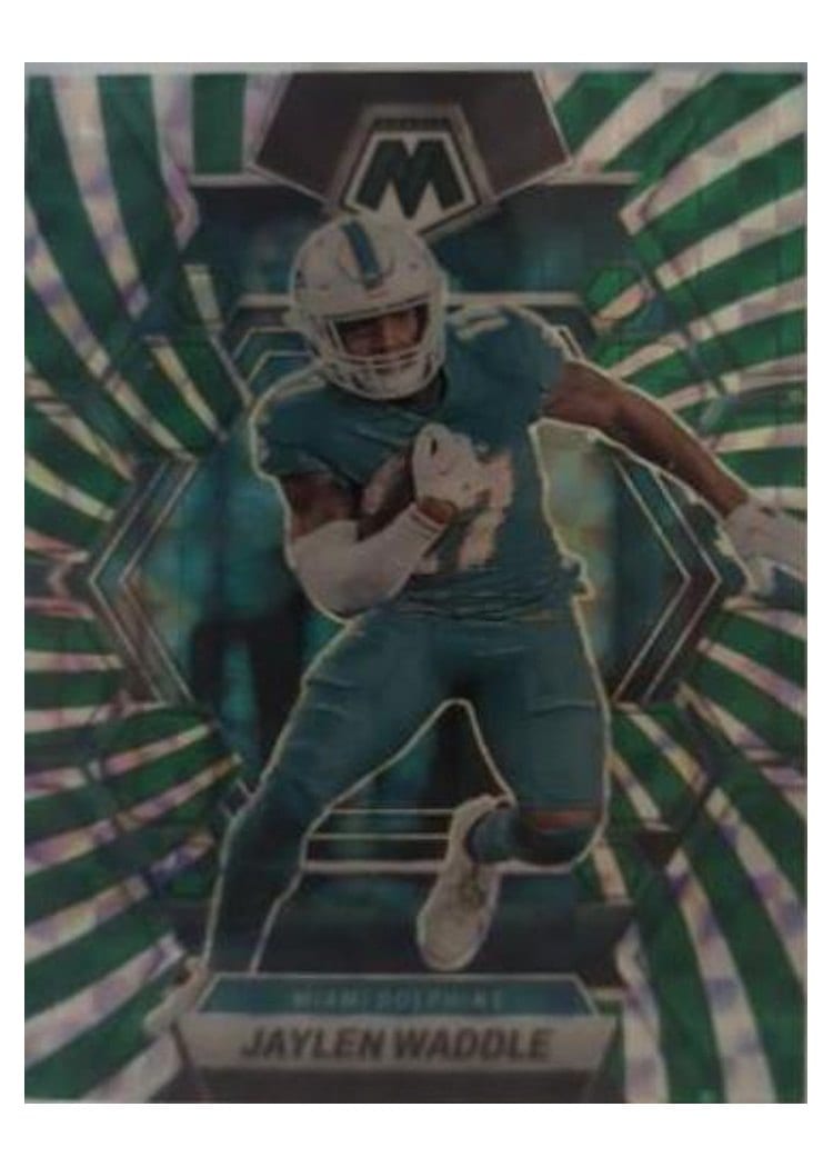 2023 Panini Mosaic Base Set Jaylen Waddle #145 card