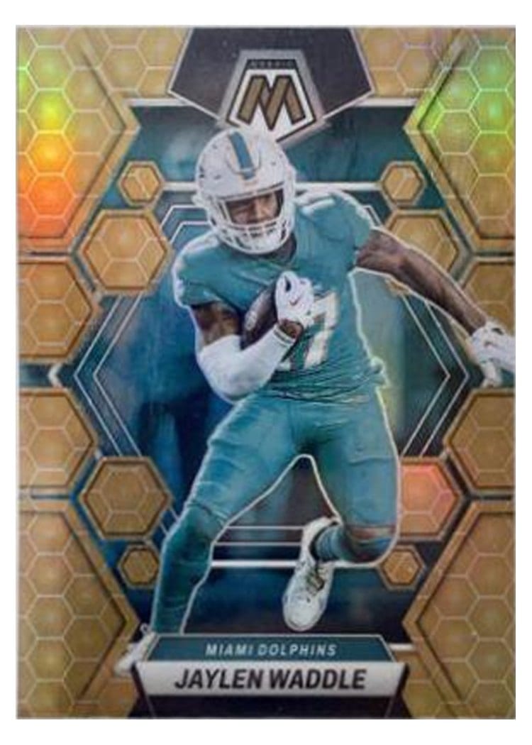 2023 Panini Mosaic Base Set Jaylen Waddle #145 card