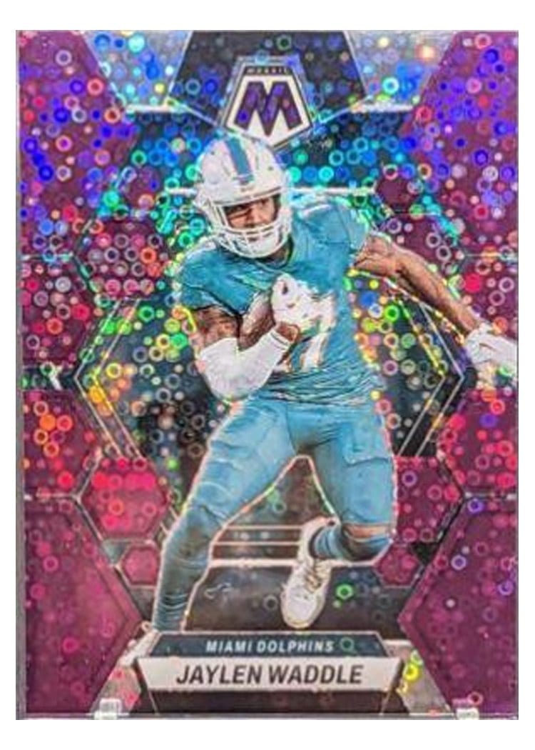 2023 Panini Mosaic Base Set Jaylen Waddle #145 card