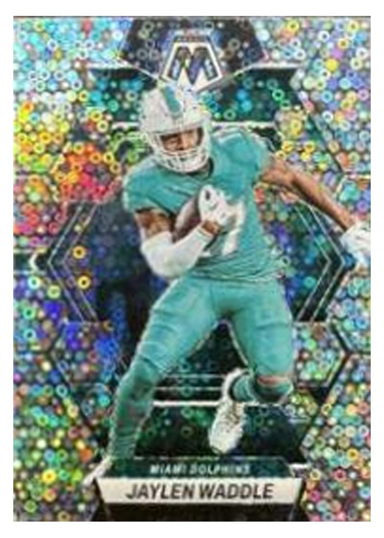 2023 Panini Mosaic Base Set Jaylen Waddle #145 card