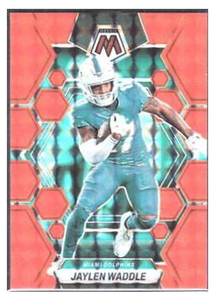 2023 Panini Mosaic Base Set Jaylen Waddle #145 card
