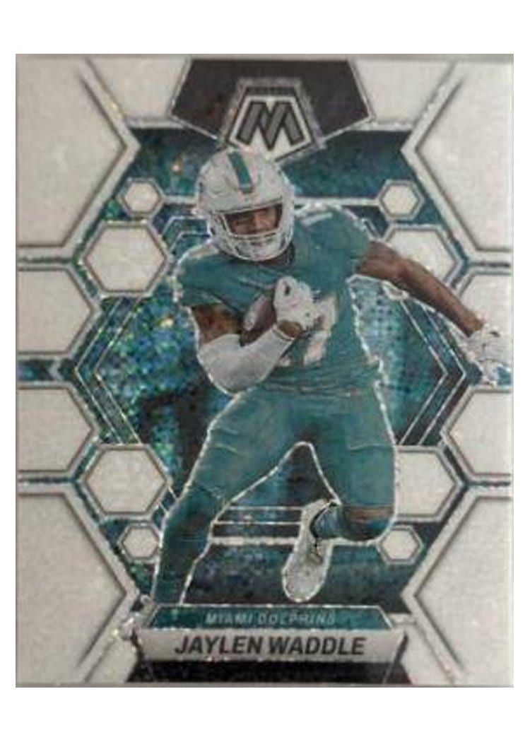 2023 Panini Mosaic Base Set Jaylen Waddle #145 card