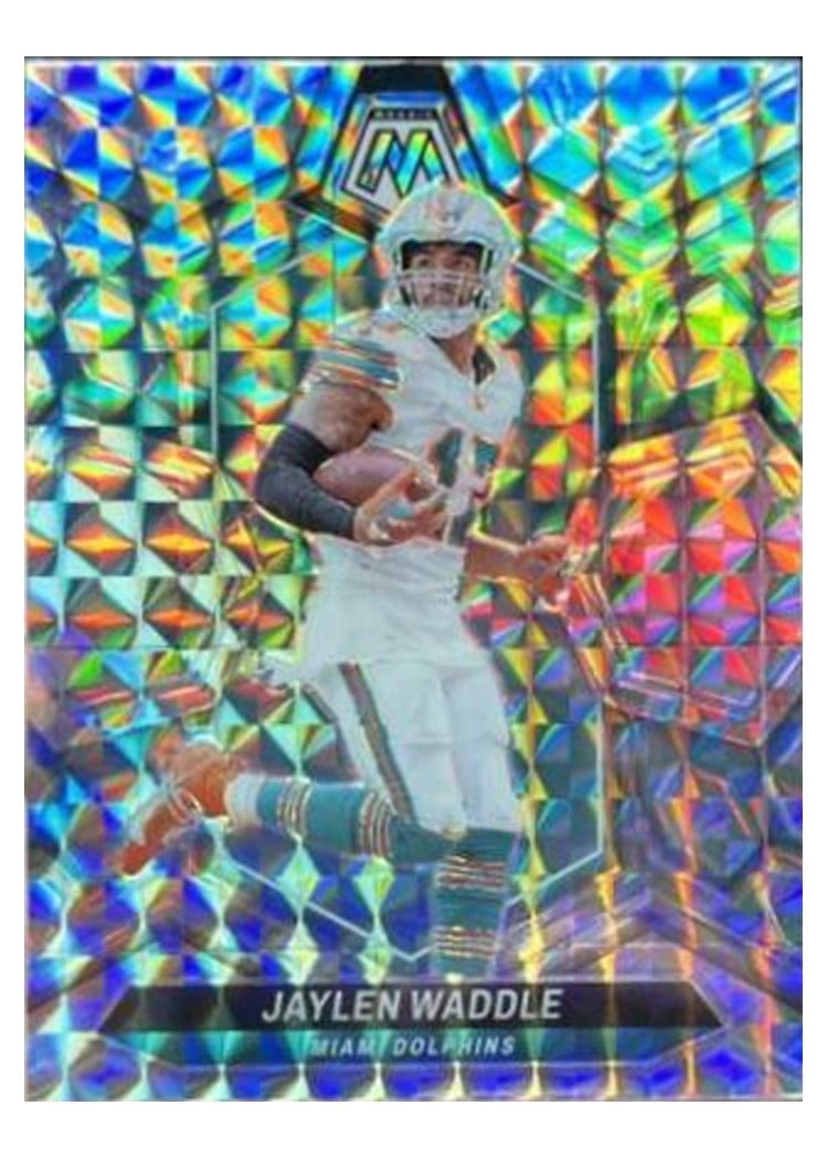 2024 Panini Mosaic Base Set Jaylen Waddle #138 card