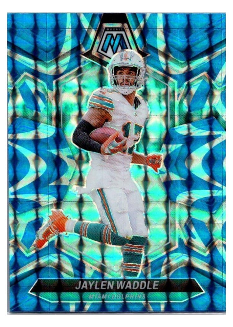 2024 Panini Mosaic Base Set Jaylen Waddle #138 card