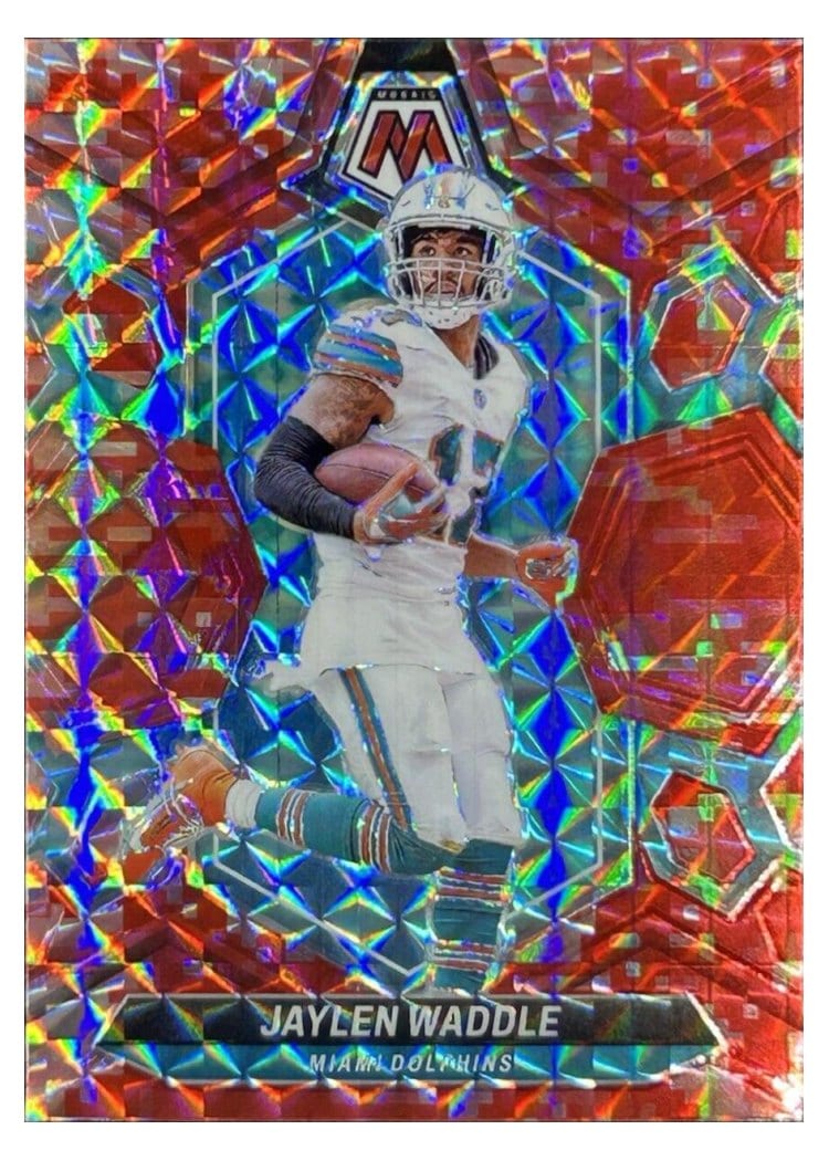 2024 Panini Mosaic Base Set Jaylen Waddle #138 card
