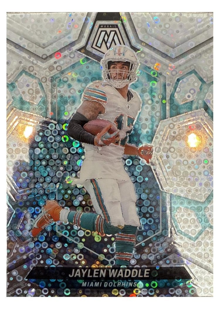 2024 Panini Mosaic Base Set Jaylen Waddle #138 card