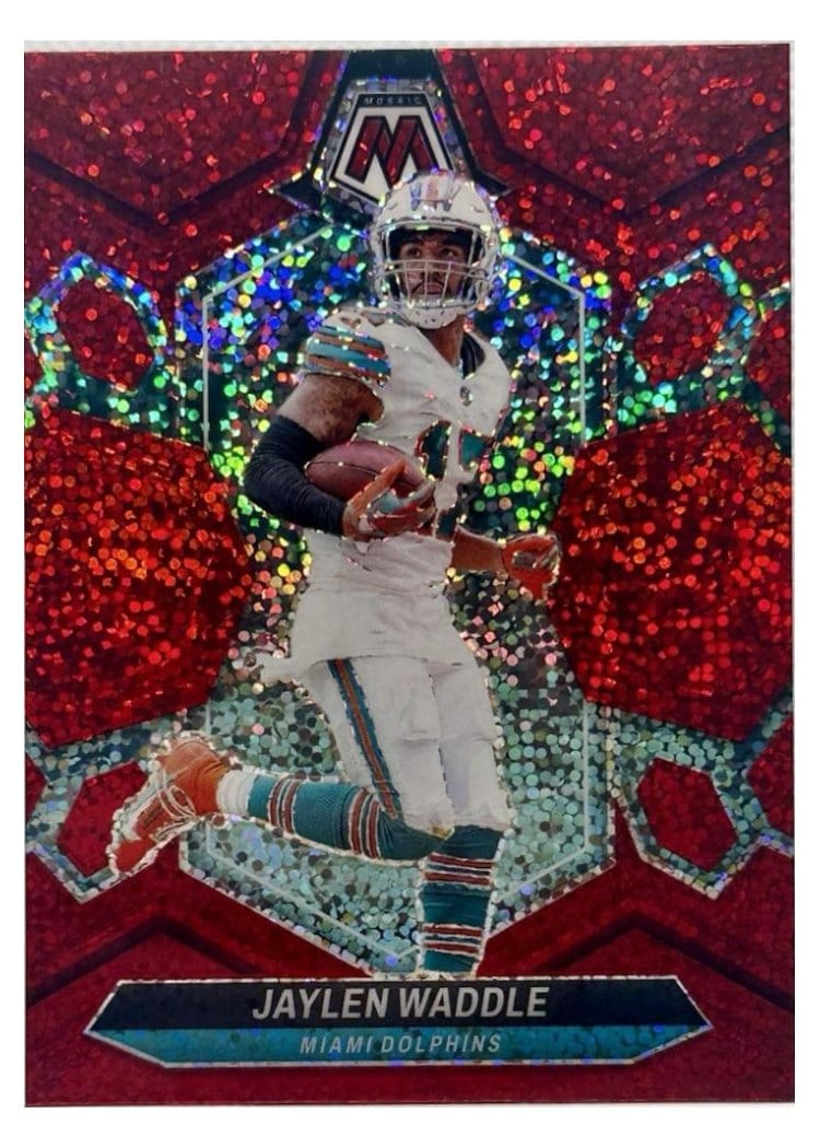 2024 Panini Mosaic Base Set Jaylen Waddle #138 card
