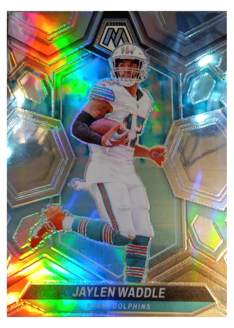 2024 Panini Mosaic Base Set Jaylen Waddle #138 card