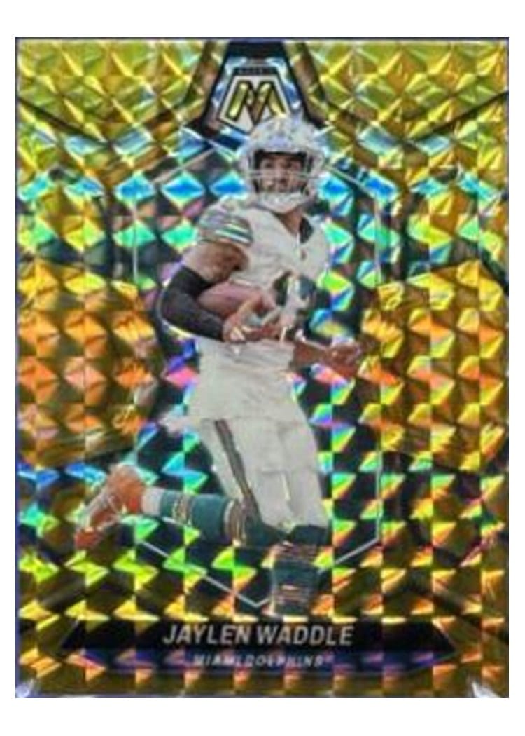 2024 Panini Mosaic Base Set Jaylen Waddle #138 card