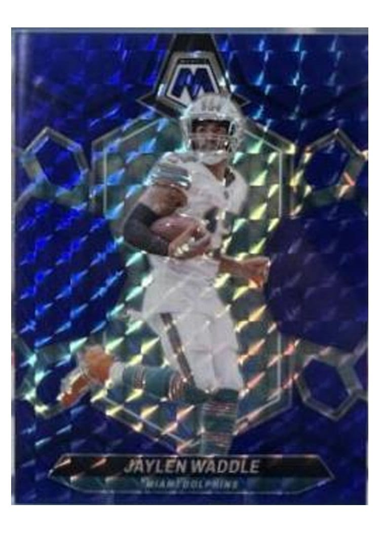 2024 Panini Mosaic Base Set Jaylen Waddle #138 card