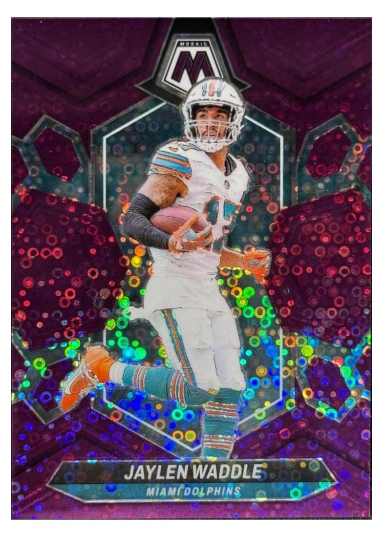 2024 Panini Mosaic Base Set Jaylen Waddle #138 card