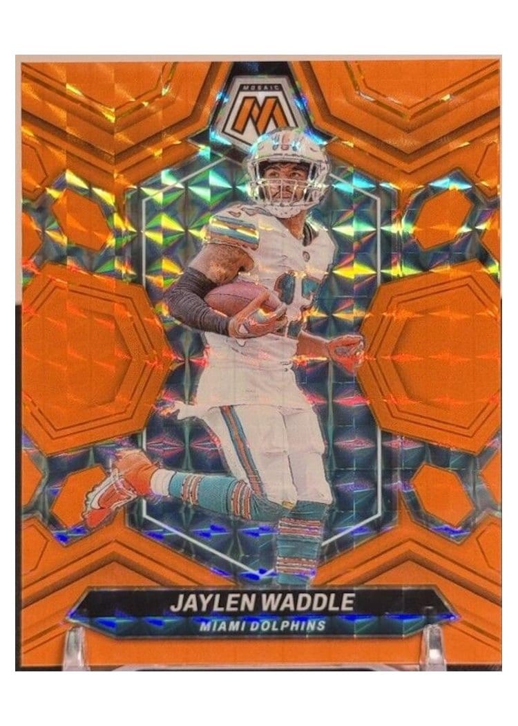 2024 Panini Mosaic Base Set Jaylen Waddle #138 card
