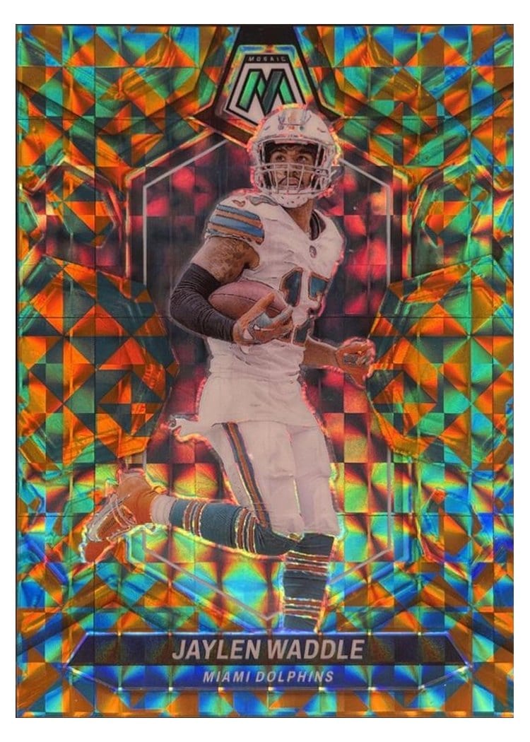 2024 Panini Mosaic Base Set Jaylen Waddle #138 card